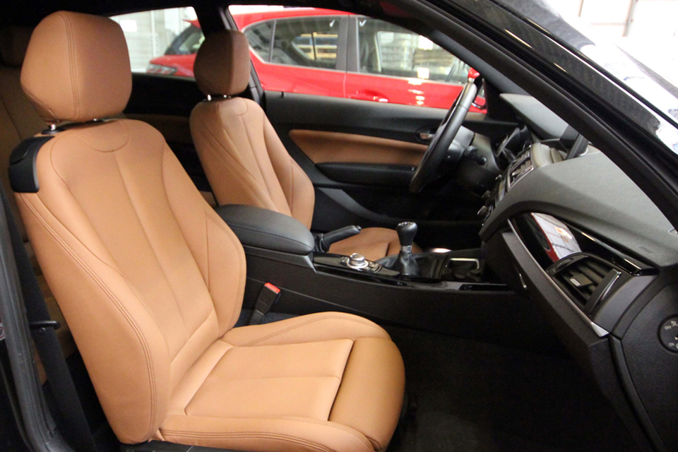BMW 1 Serie lederen autobekleding