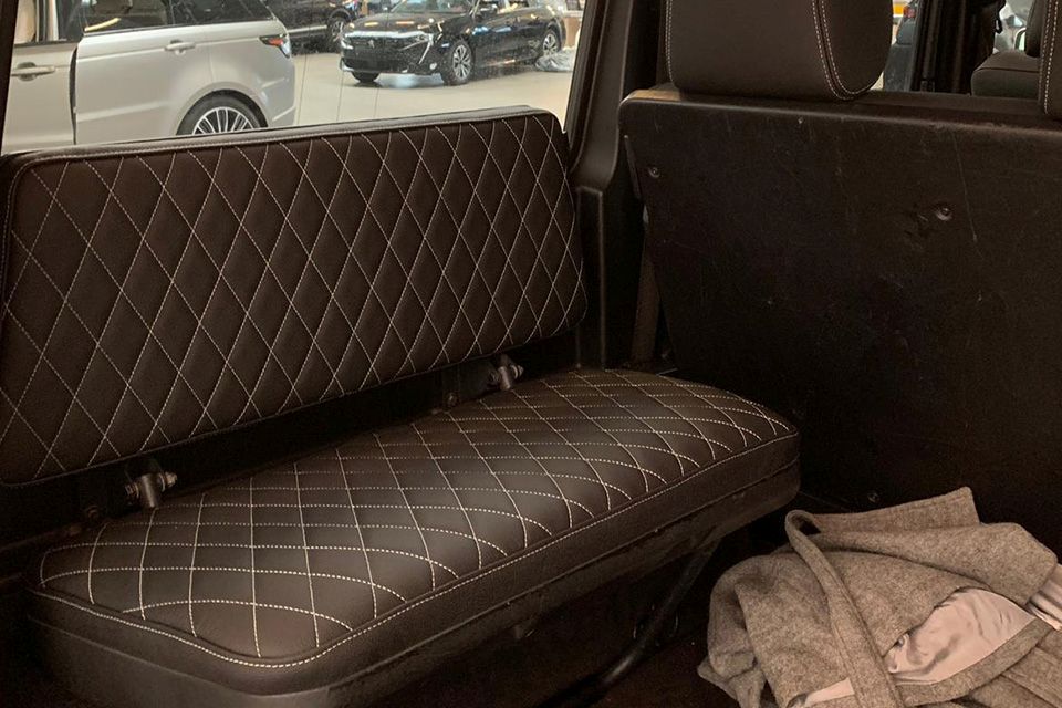 Mercedes G-klasse - Italiaans runderleder Black