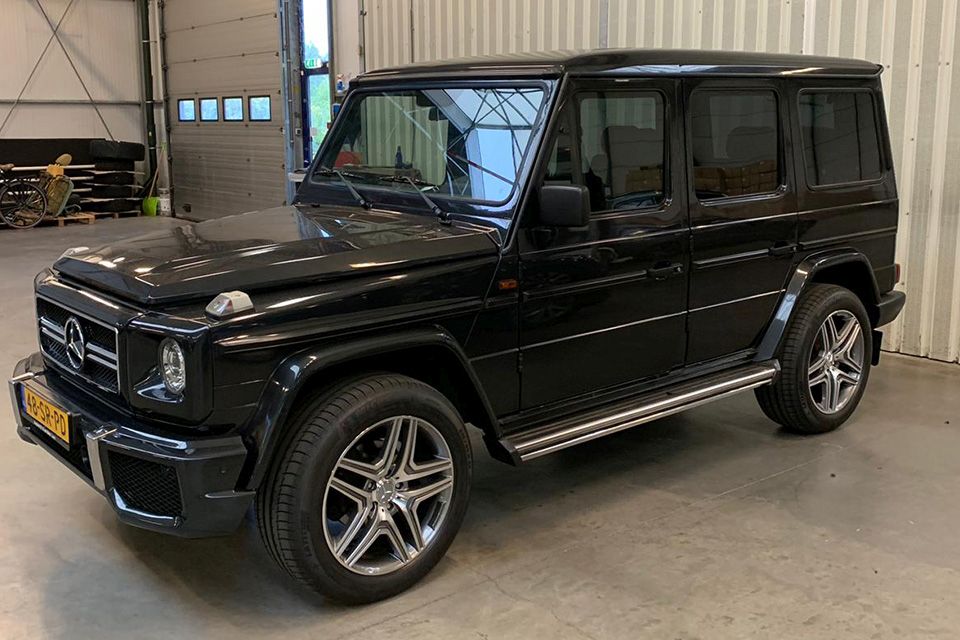 Mercedes G-klasse - Italiaans runderleder Black