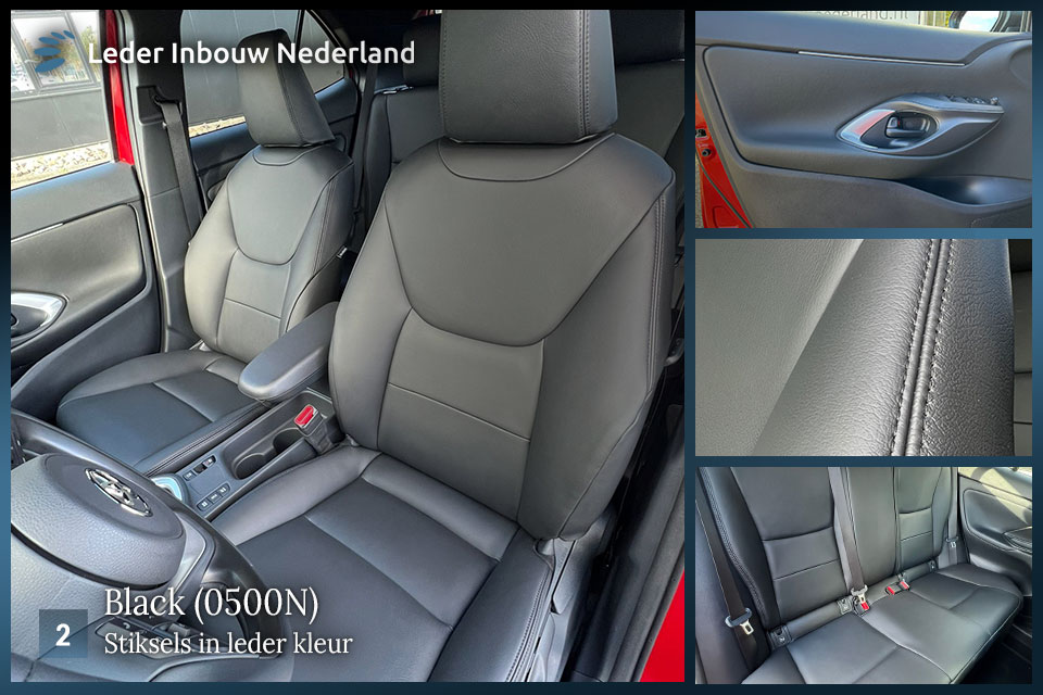 Toyota Yaris Cross lederen bekleding voorbeelden